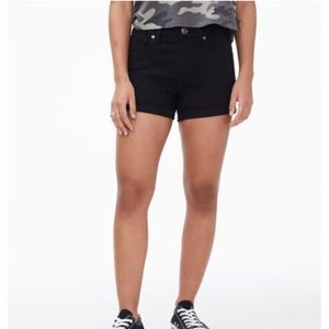 Aeropoatale HIGH-RISE DENIM MIDI SHORTS
